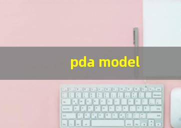 pda model